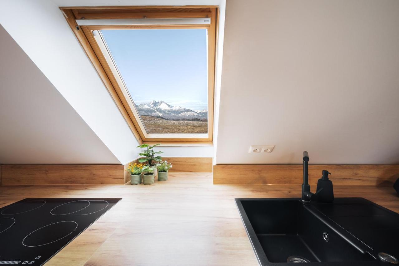Cozy Mountain Attic Apartment In High Tatras Vel'ka Lomnica Exterior foto