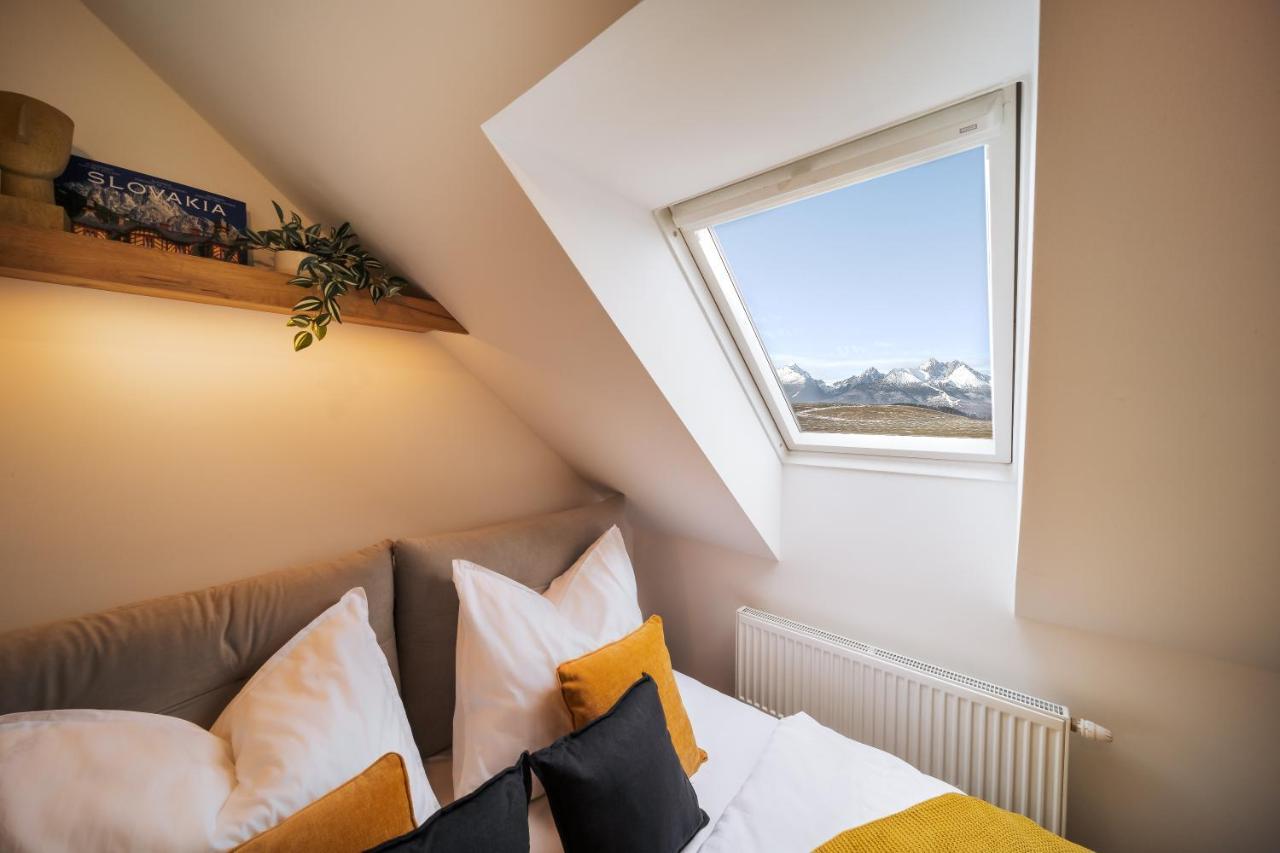 Cozy Mountain Attic Apartment In High Tatras Vel'ka Lomnica Exterior foto