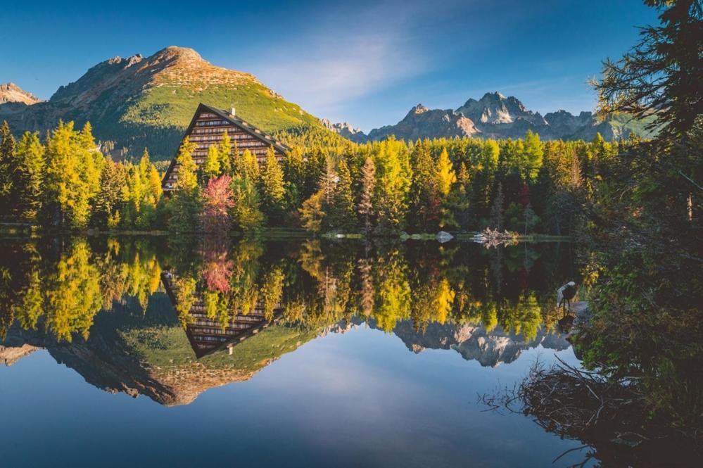 Cozy Mountain Attic Apartment In High Tatras Vel'ka Lomnica Exterior foto